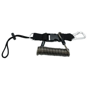 Dragonne Mousqueton Tire-Bouchon + Clip Mâle/Femelle