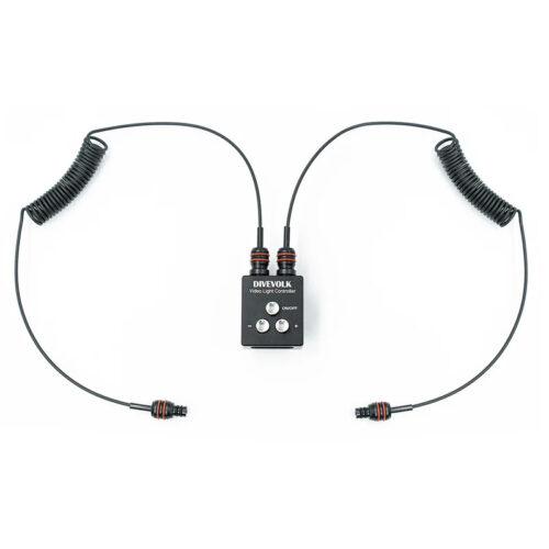 Télécommande avec 2 câbles à fibre optique pour lampe vidéo SL50/SL120